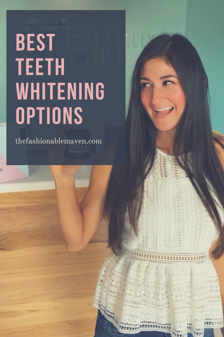 Best Teeth Whitening Options. Find out which teeth whitening options is best for you.  The Fashionable Maven