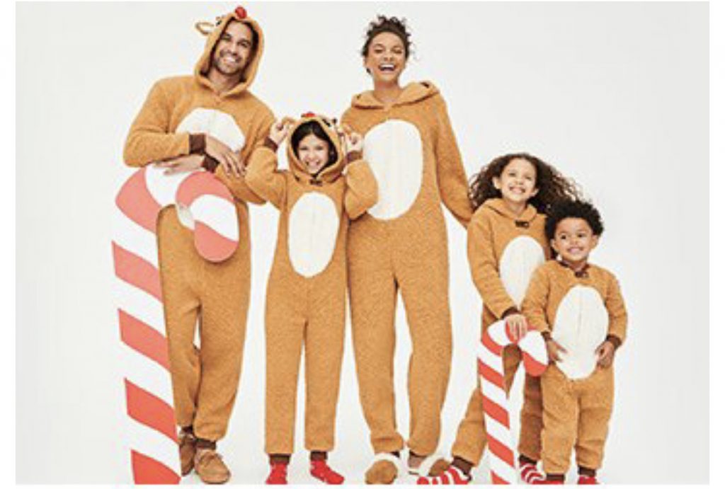 Family Christmas onesies pajamas