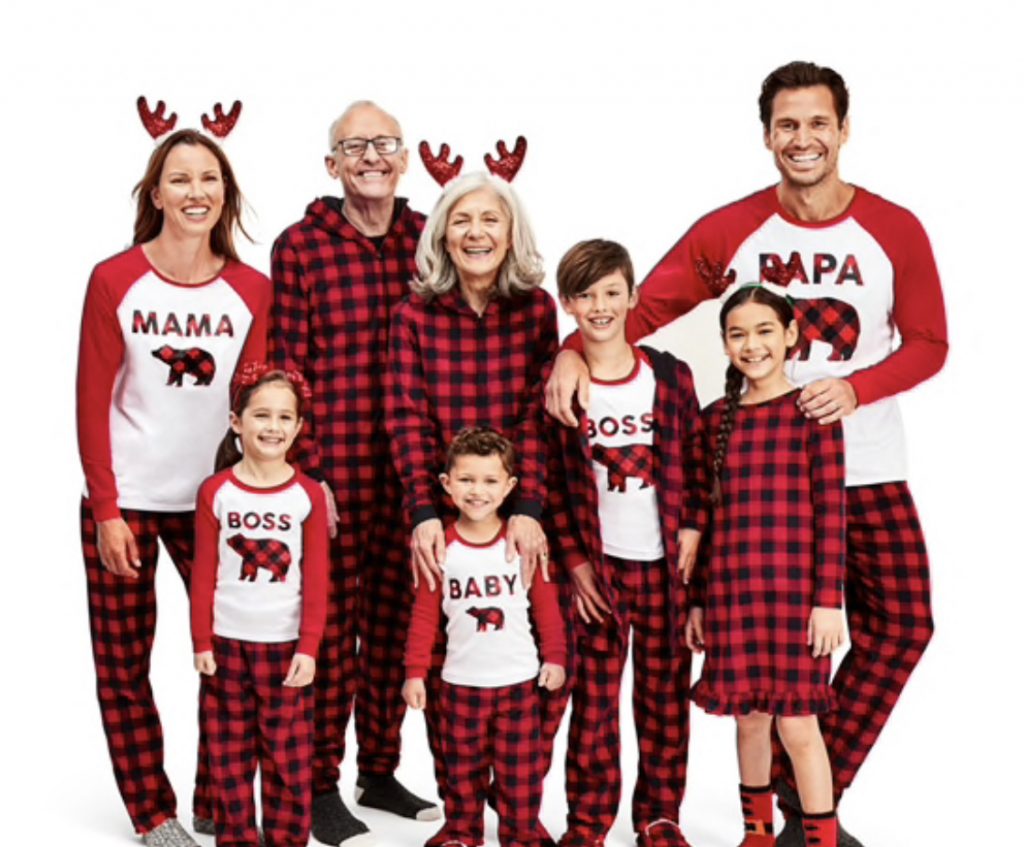Buffalo check family Christmas Pajamas