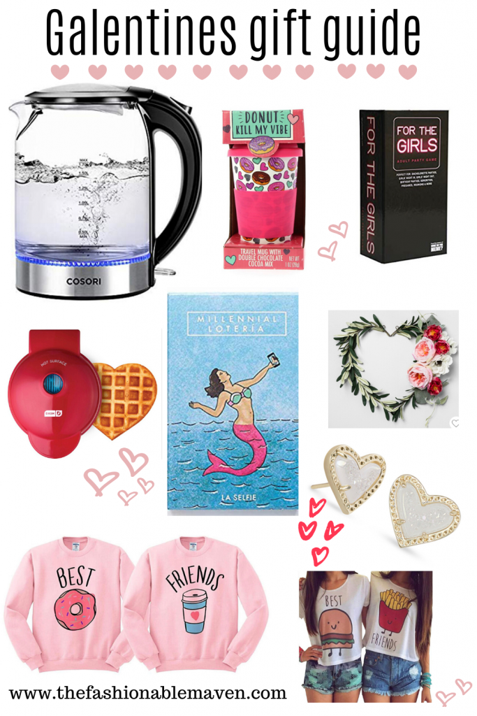 Galentines gift guide: Looking for the perfect gift for your best gal pals? See these and more at thefashionablemaven.com