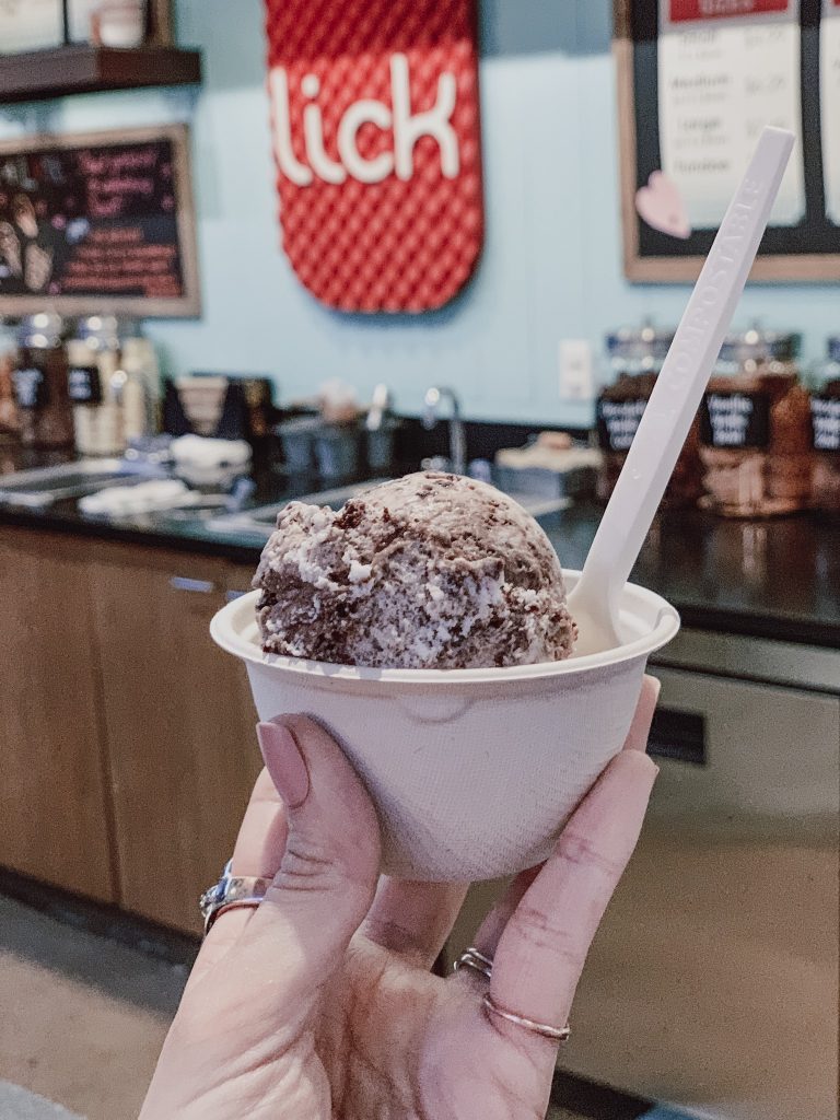 Lick Honest Ice Cream parlor in San Antonio, TX
