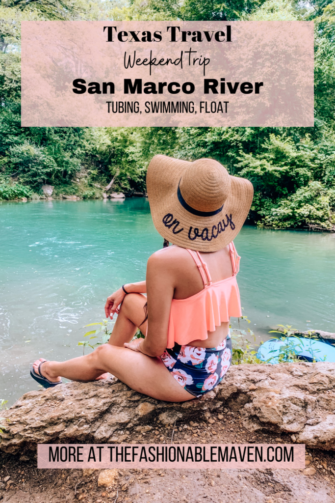 San Marcos River tubing guide from The Fashionable Maven.