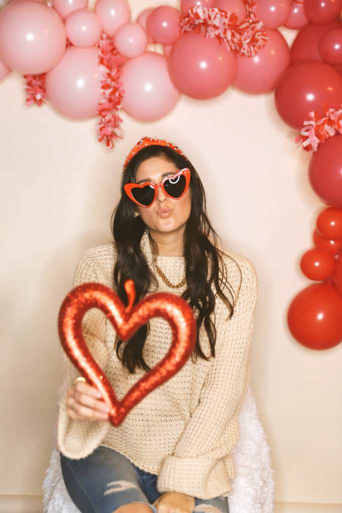 Jenni Metz of The Fashionable Maven valentines picture: You are worth so much more.