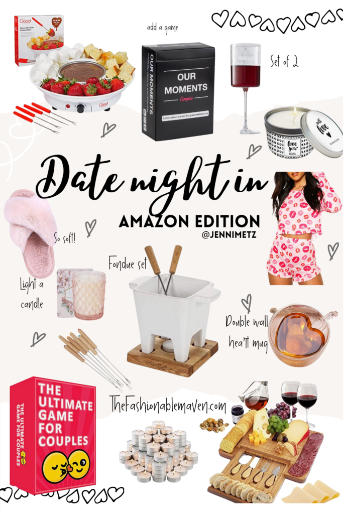 Easy date night ideas for staying in - The Fashionable Maven