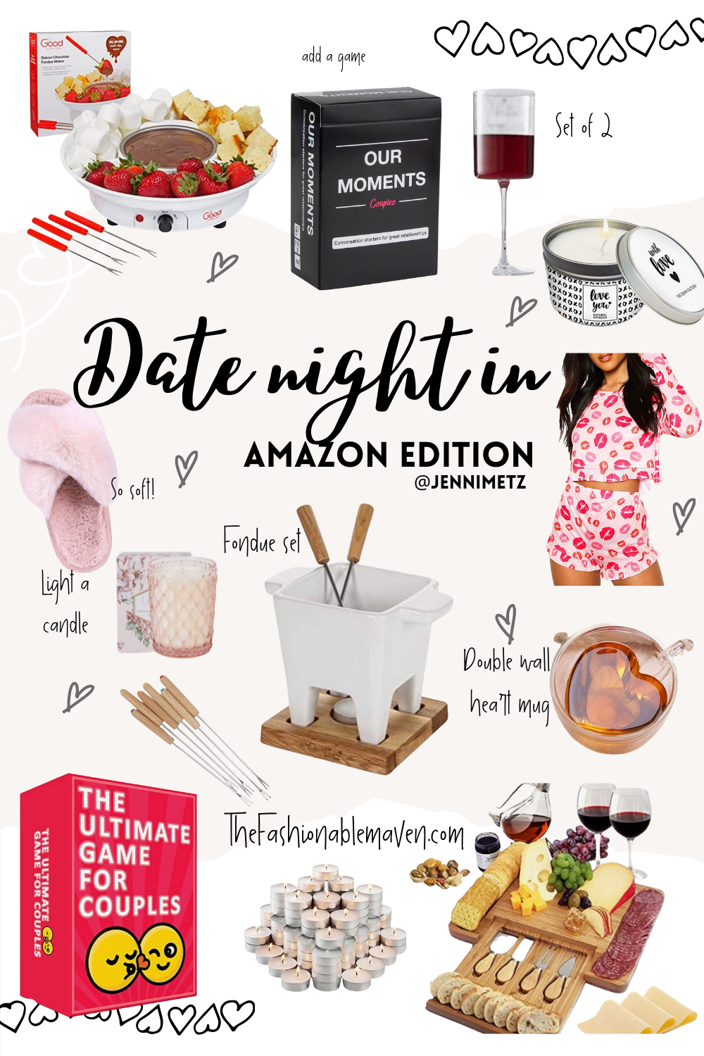At home Date night Ideas to keep connected - The Fashionable Maven