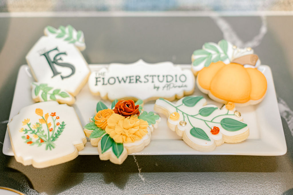 cookies made for fun ideas to do with girl friends floral workshop
